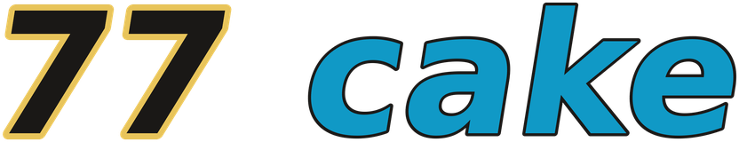 77 cake logo